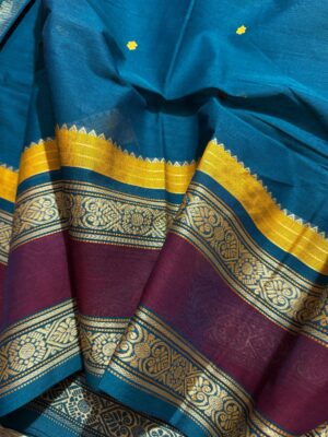 Kancheepuram Cotton Saree - Image 14