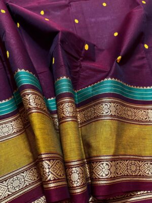 Kancheepuram Cotton Saree - Image 29