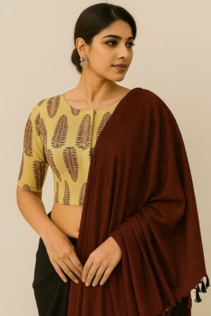 Readymade Ajrakh Blouse - Image 3