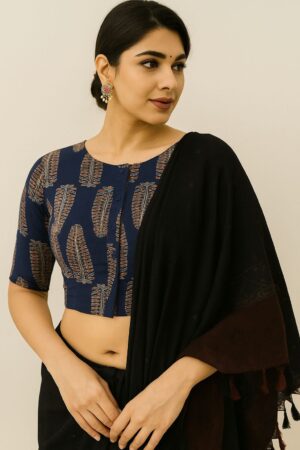 Readymade Ajrakh Blouse - Image 7