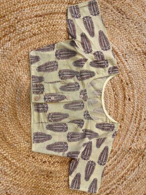 Readymade Ajrakh Blouse - Image 11