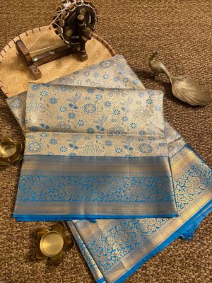 Semi Kanchi Sarees - Image 3
