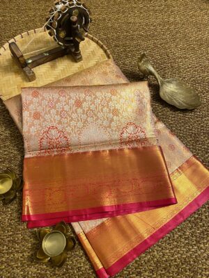 Semi Kanchi Sarees - Image 6