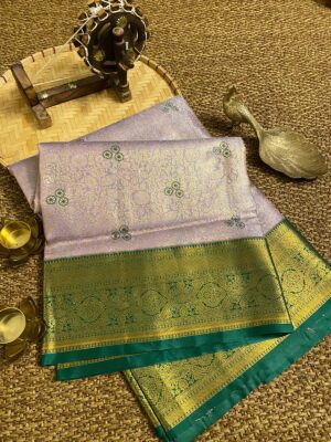 Semi Kanchi Sarees - Image 12