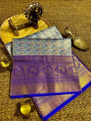 Semi Kanchi Sarees - Image 4