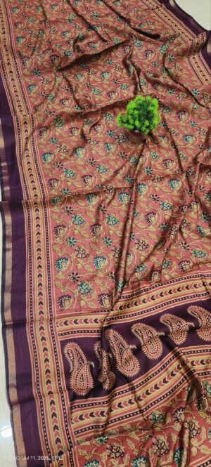 Chanderi Silk Saree - Image 6