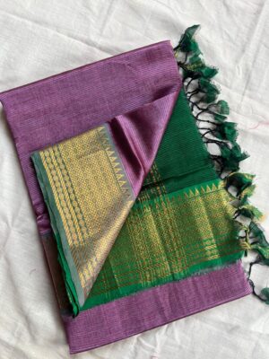 Handloom Mangalagiri Saree - Image 3