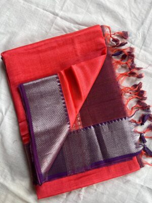 Handloom Mangalagiri Saree - Image 39