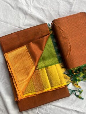 Handloom Mangalagiri Saree - Image 24
