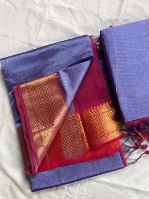Handloom Mangalagiri Saree - Image 30