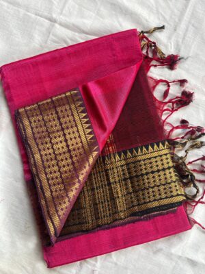Handloom Mangalagiri Saree - Image 20