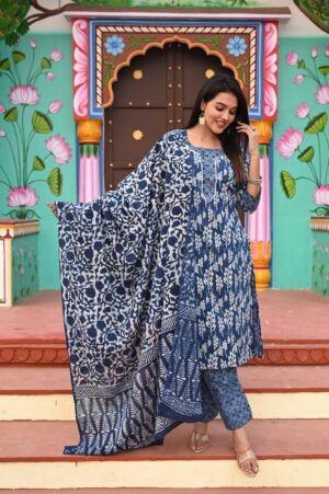 Bagru Print readymade dress - Image 2