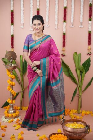 Narayanpet Silk Saree - Image 22
